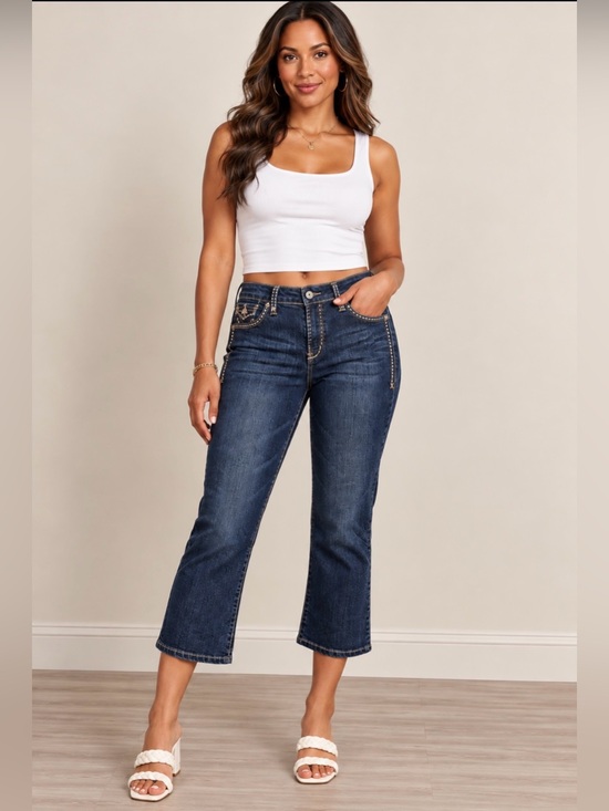 Salt Works Denim - Salt Works Women’s Cropped Denim Jeans
